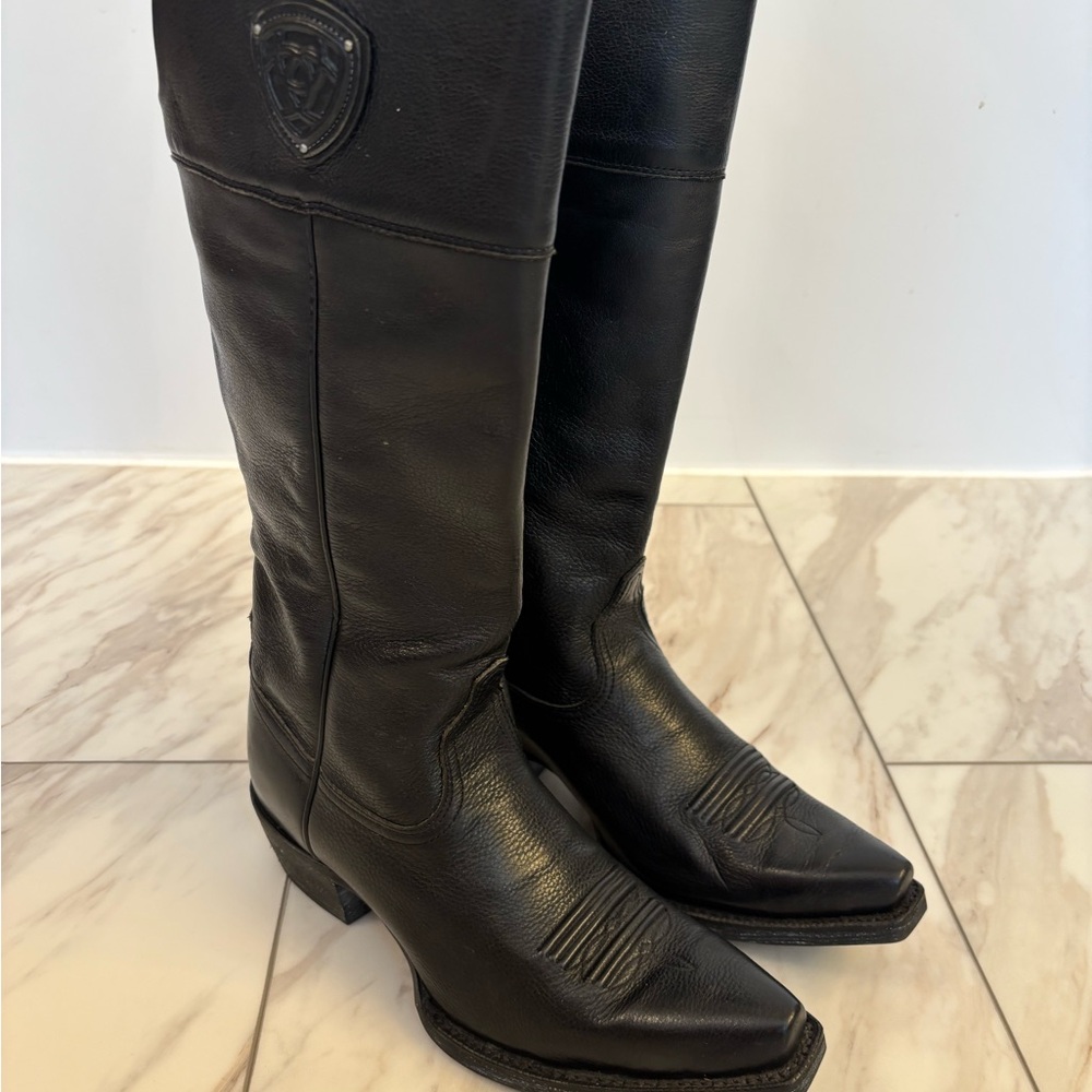 Ariat Black Leather Women's Boots
